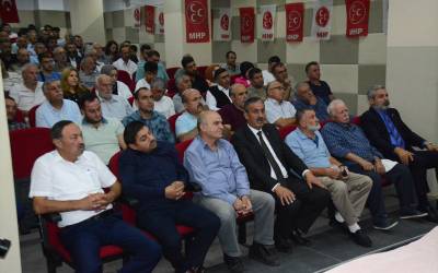 MHP heyeti, Şebinkarahisar'da “Adım Adım 2023” toplantısı düzenledi