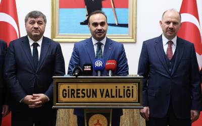Sanayi ve Teknoloji Bakanı Kacır, Giresun'da konuştu:
