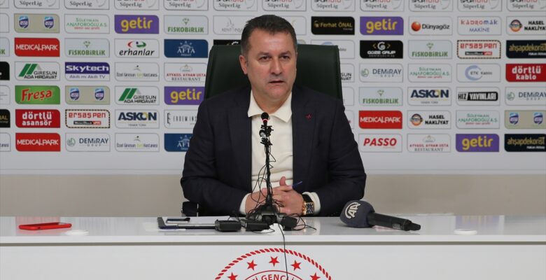 Giresunspor Kulübü Başkanı Karaahmet: “Süper Lig'de kalacağımıza inanıyorum”