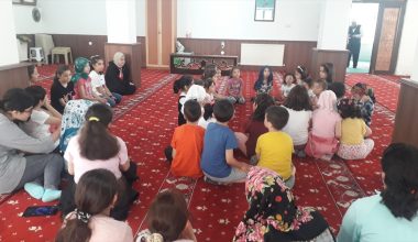 Doğankent'te “çocuklarla camide bir gün” programı düzenlendi