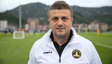 Giresunspor Teknik Direktörü Hakan Keleş, ligdeki hedeflerini açıkladı: