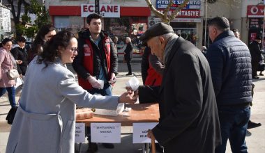 Görele'de şehitler için mevlit okutuldu