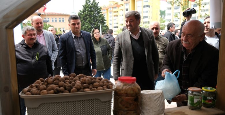 Giresun'da yöresel ürünler pazarı törenle açıldı