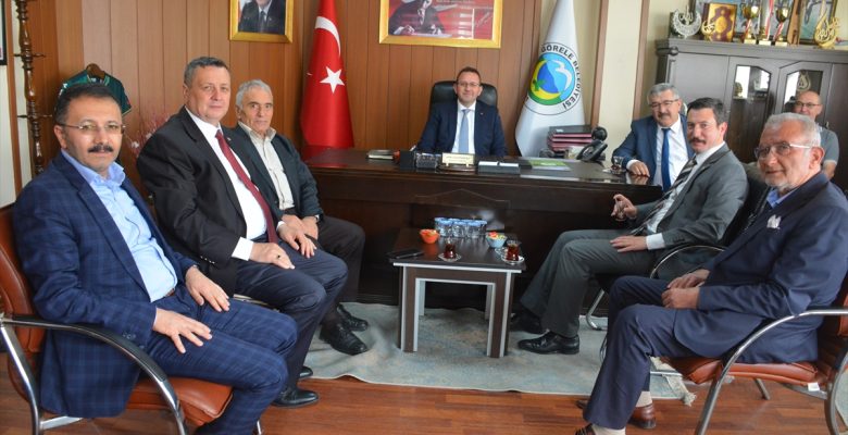 MHP'den Giresun Milletvekili seçilen Konal, Görele'yi ziyaret etti