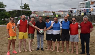 Espiye'de “1. Plaj Voleybolu Turnuvası” başladı