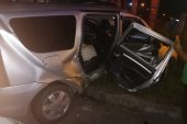 Giresun'da iki otomobilin çarpışması sonucu 7 kişi yaralandı