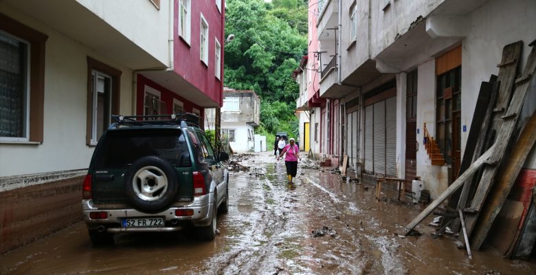 GÜNCELLEME – Giresun'da şiddetli yağış etkili oldu