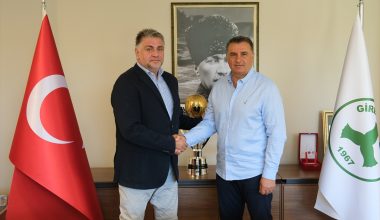 Giresunspor, teknik direktör Mustafa Kaplan ile resmi sözleşme imzaladı
