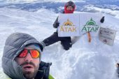 Giresun'da 3107 metre yüksekliğindeki dağda kış tatbikatı gerçekleştirdi