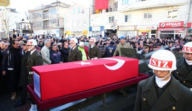 Şehit Uzman Çavuş Ahmet Köroğlu, son yolculuğuna uğurlandı