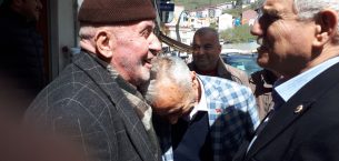AK Parti Giresun Milletvekili Elmas, Doğankent'te ziyaretlerde bulundu