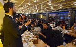 Espiye'de depremzede ailelere yönelik iftar programı düzenlendi