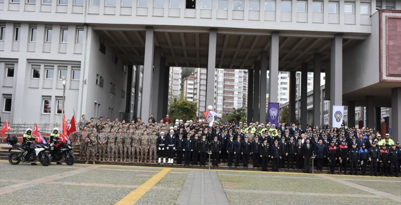 Giresun'da Türk Polis Teşkilatının 179. kuruluş yıl dönümü kutlandı