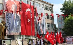 Giresun'da 19 Mayıs Atatürk'ü Anma, Gençlik ve Spor Bayramı kutlanıyor